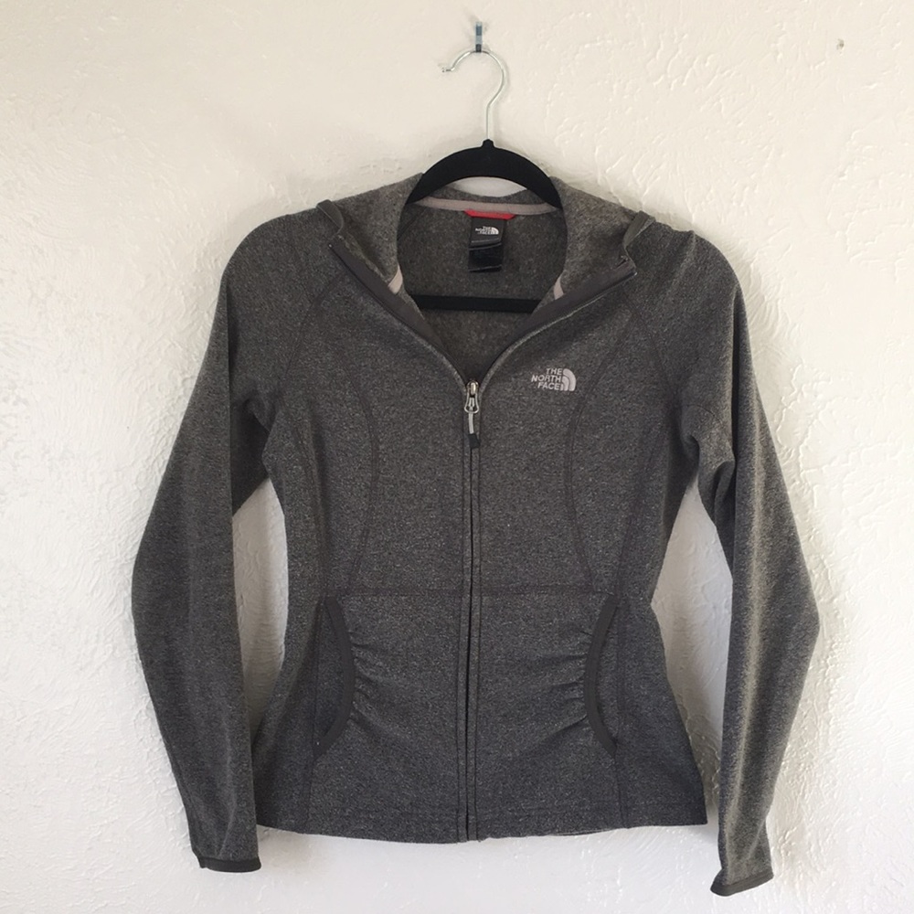 Northface polartec grey xs hoodie